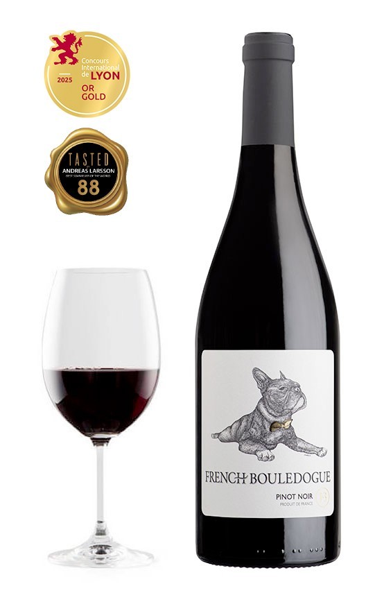 French Bouledogue Pinot noir