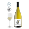 French Bouledogue Chardonnay sans alcool – Vin blanc sans alcool élégant et fruité